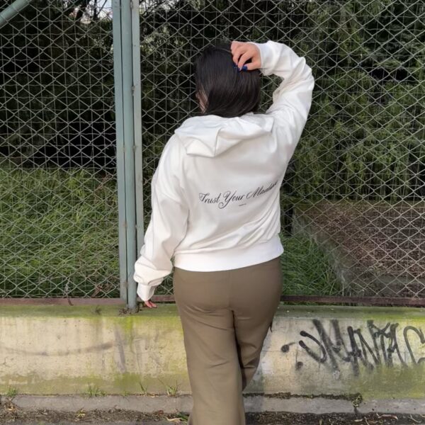 Beige Hoodie - Trust Your Madness - Image 2
